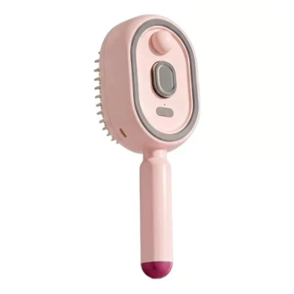 3-in-1 Electric Mist Detangling Brush for Frizz & Scalp Massage