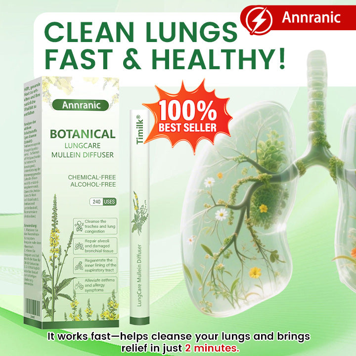ANNRANIC® Botanical LungCare Mullein Diffuser