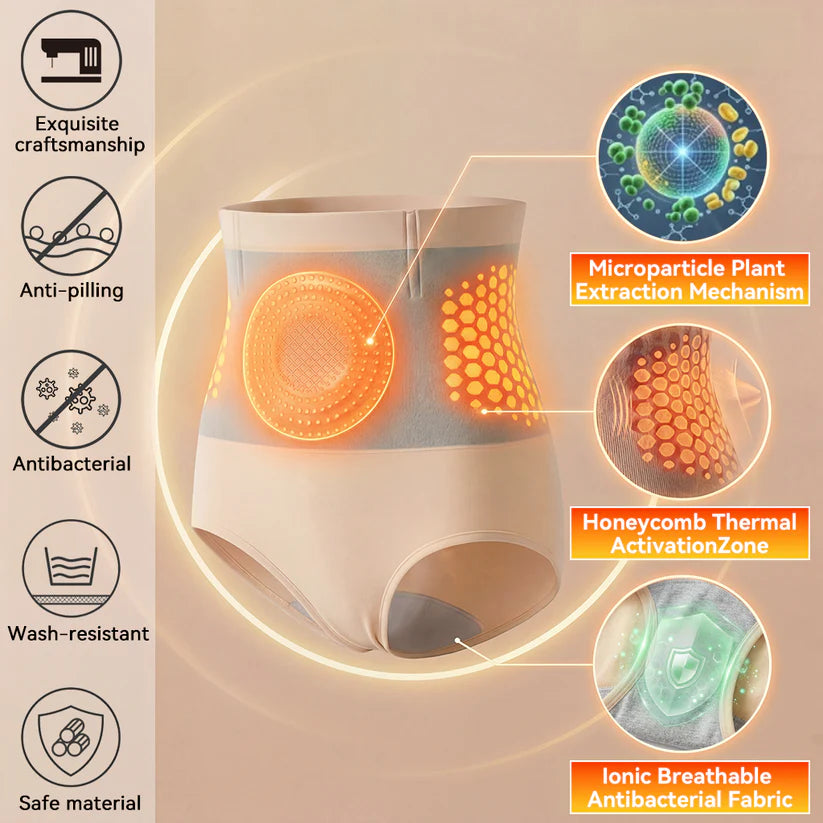 𝐌𝐨𝐫𝐢𝐧𝐠𝐚 & 𝐁𝐞𝐫𝐛𝐞𝐫𝐢𝐧𝐞 4‑In‑1 Micro‑Particle Sculpting & Fat‑Burn Shorts