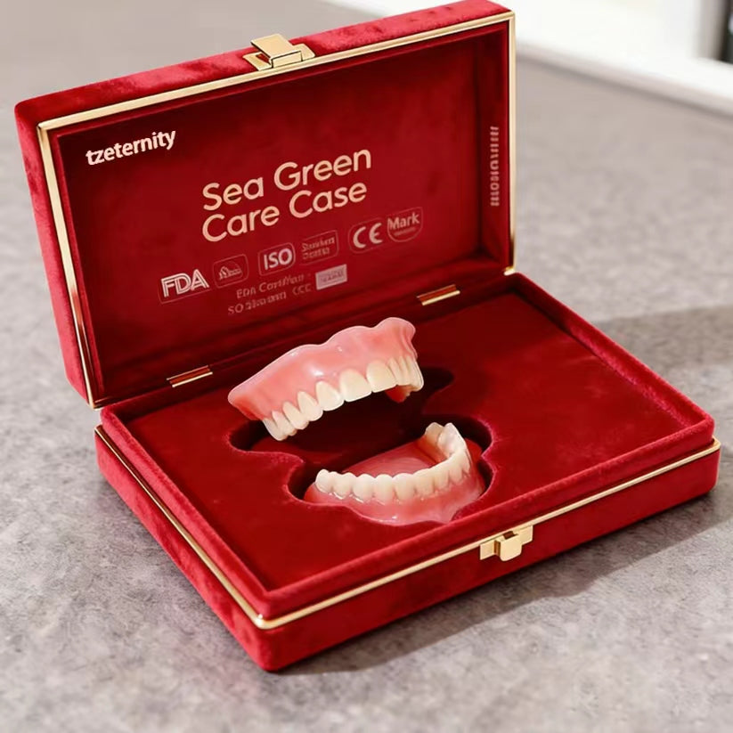 Ends Today: 70% OFF! ⏰tzeternity™ Medical Full Denture with Strong Suctiond Custom-Fit Full Functional Dentures🦷Obtain American Dental Association (ADA) Certification